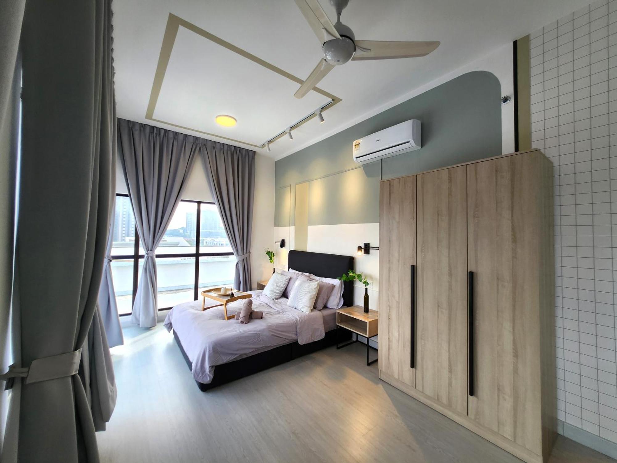 Taman Equine Comfy Studio#Greenery View#4 Pax#Aeon Mall Seri Kembangan Buitenkant foto